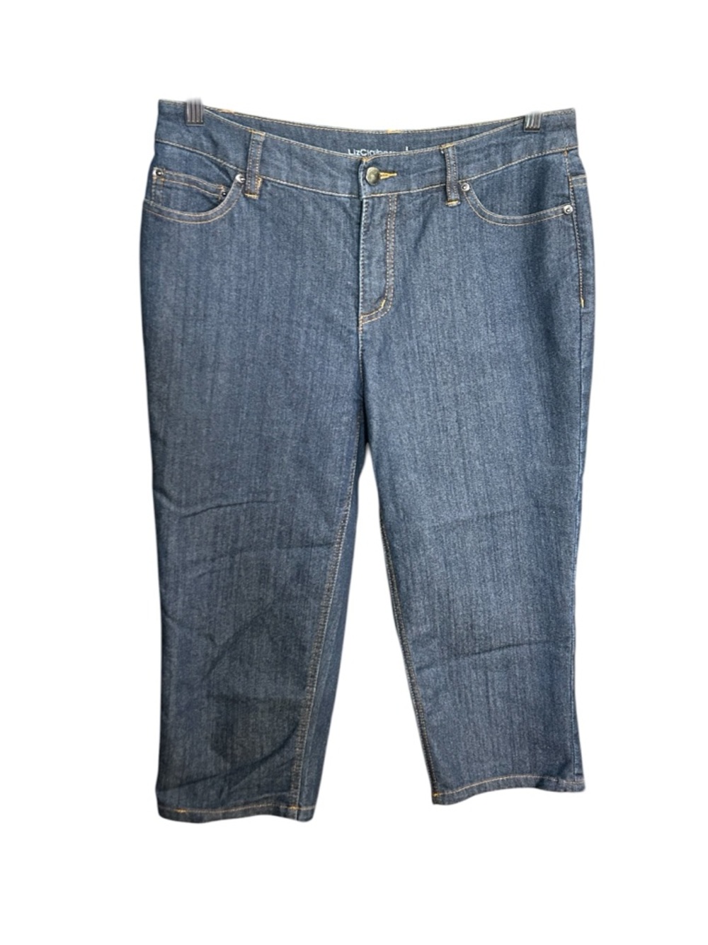Liz Claiborne Blue Denim Capris